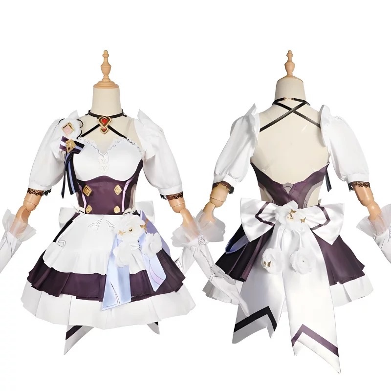 Game Cosplay,Honkai Impact 3rd,Honkai Impact 3 Alicia Maid Cosplay Costume